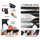 LAVADORA PORTÁTIL DE ALTA PRESSÃO Mangueira de 5m + Bateria Recarregável