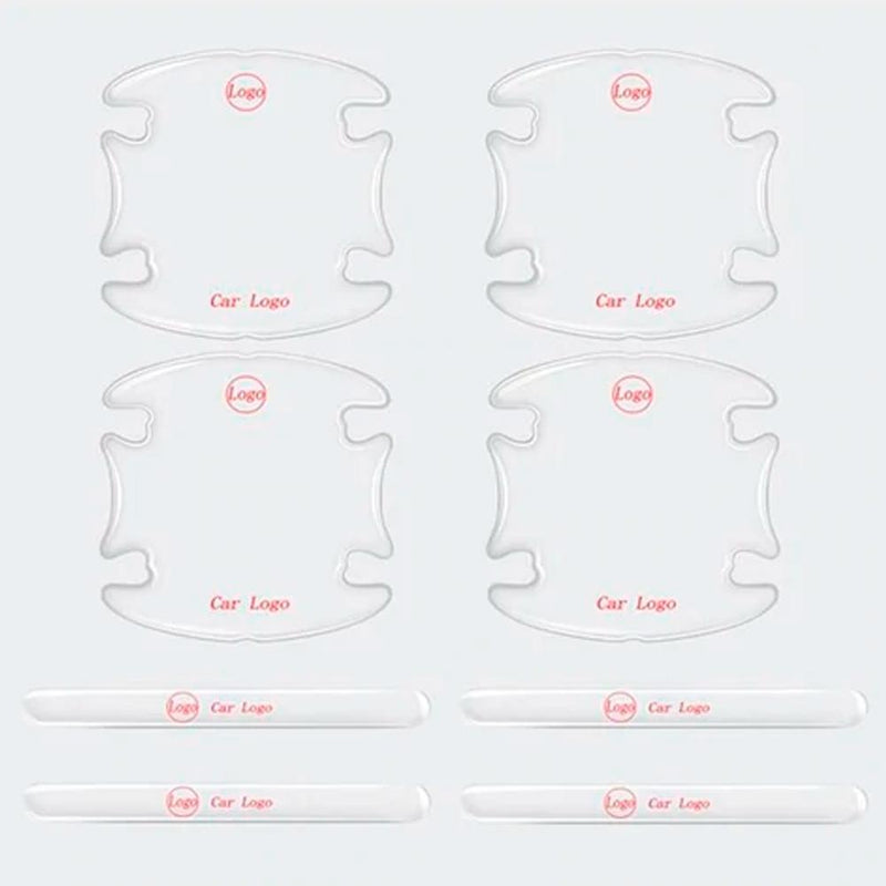 HandSticker™ Adesivo Protetor de Maçaneta Automotivo Premium - 8 Pçs