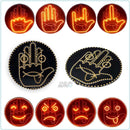 LED Expressões Gestuais Divertidas para Carros