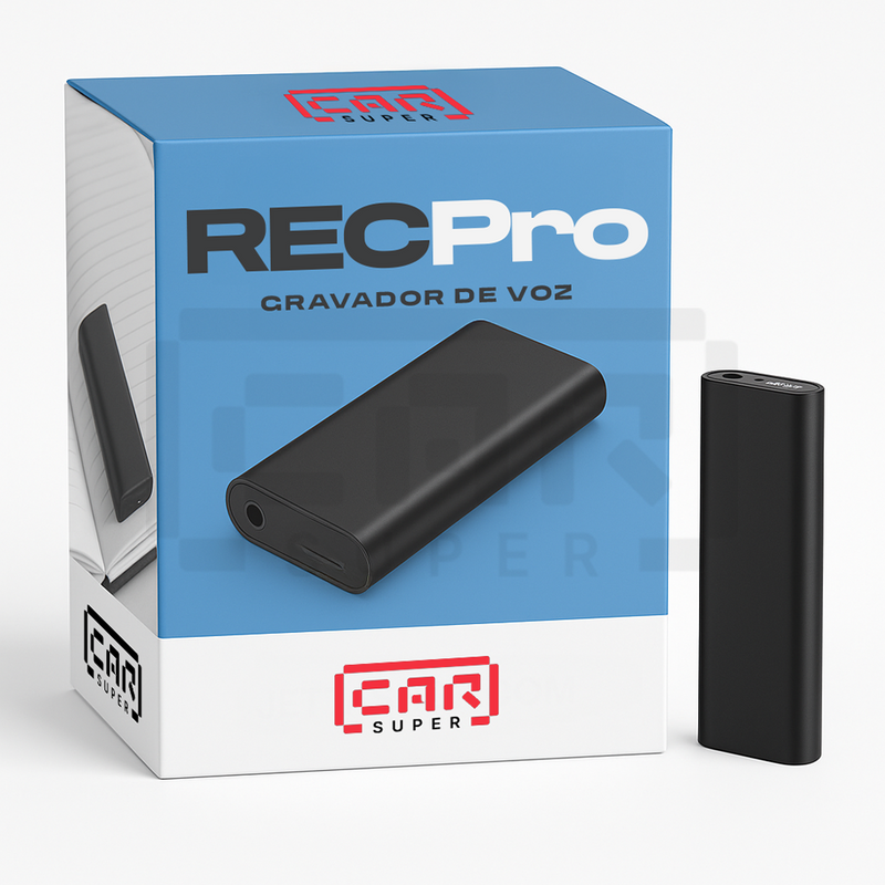 RECPro™ NivusMini Gravador de Voz Automático