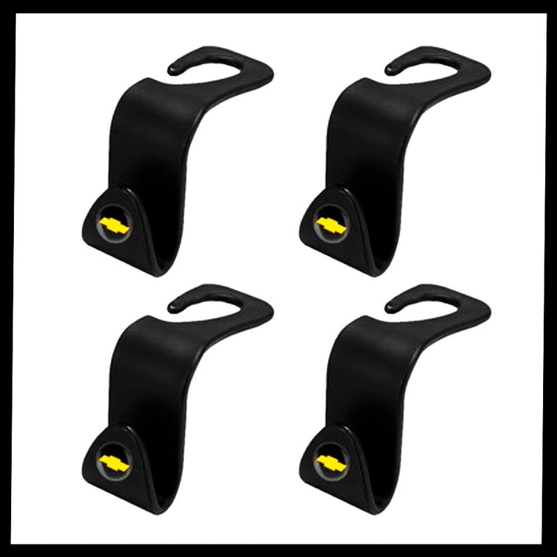 SuperHook™ Gancho Organizador Porta Treco para Carros Premium - 4 Pçs