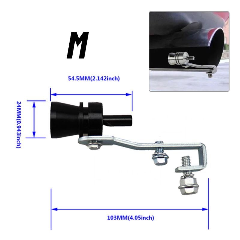 WhistlePipe™ Apito Turbo para Escapamento Club do Auto