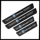 CarbonFilm™ Protetor de Soleira Anti-risco Premium - 4 Pçs