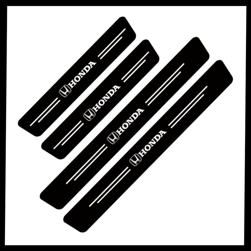 CarbonFilm™ Protetor de Soleira Anti-risco Premium - 4 Pçs