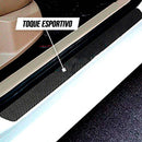 CarbonFilm™ Protetor de Soleira Anti-risco Premium - 4 Pçs