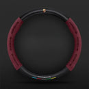 CarbonSuede Nivus™ Capa de Volante em Carbono com Suede - (🔥 Último Dia Frete Grátis )