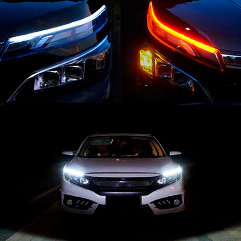 PrimeLED™ 2.0 Fita de LED para Farol DRL Sequencial - 2 Pçs